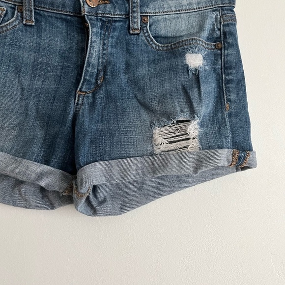 Joe’s Marylee Distressed Cuffed Denim Shorts - Picture 3 of 10